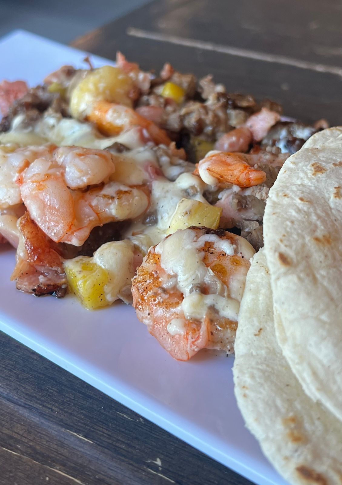 Tacos a la Hawaiana