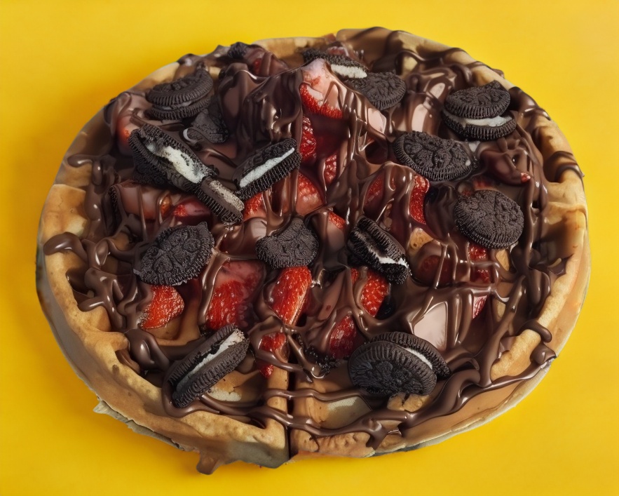 Orden De Waffle ( 1 Fruta / 2 Topping)