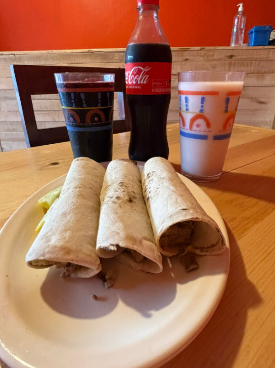 3 Tacos Arabes + Bebida a elegir