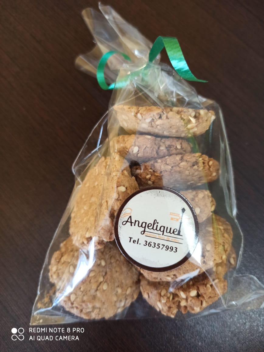 75gr. Galleta ajonjolí integral