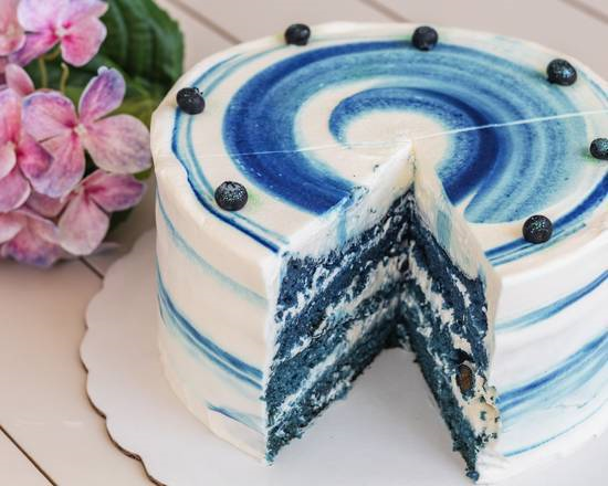 Pastel Blue Velvet