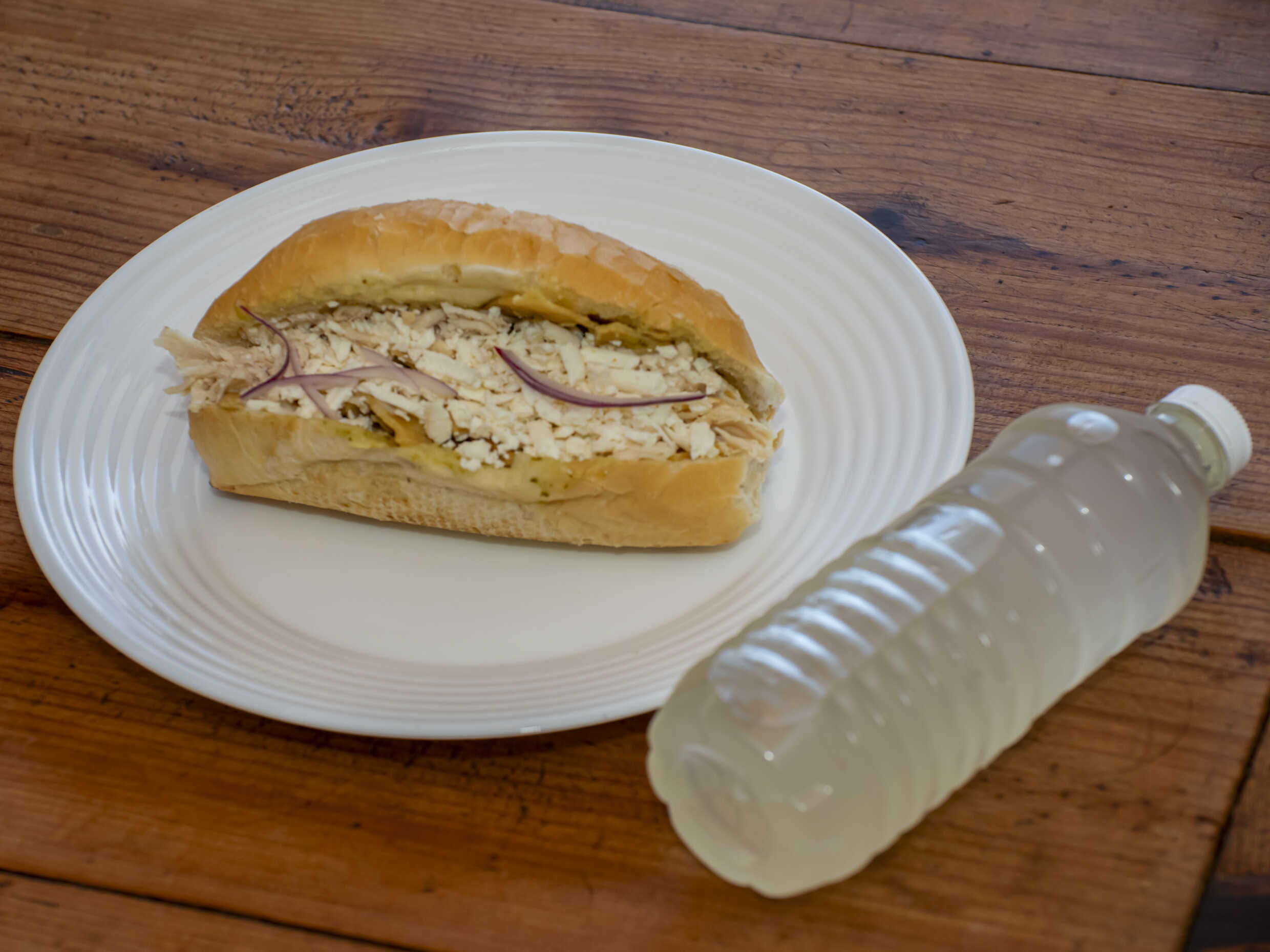 Chilatorta verde + Agua