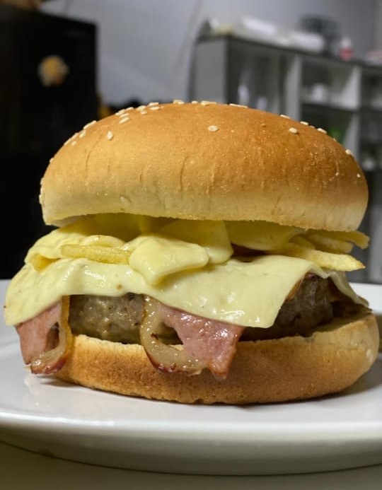 Hamburguesa a lo Quecino