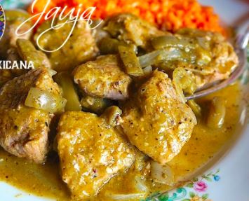 Puerco en Salsa Verde