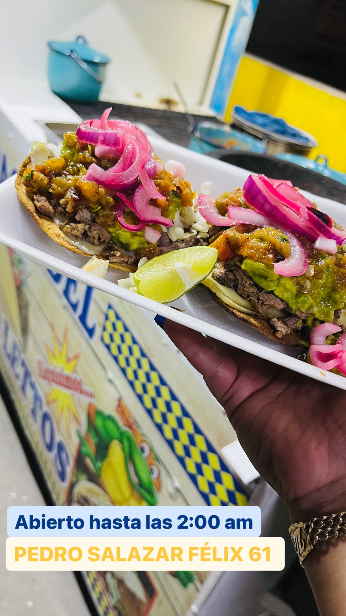 Taco Caramelo Tripa