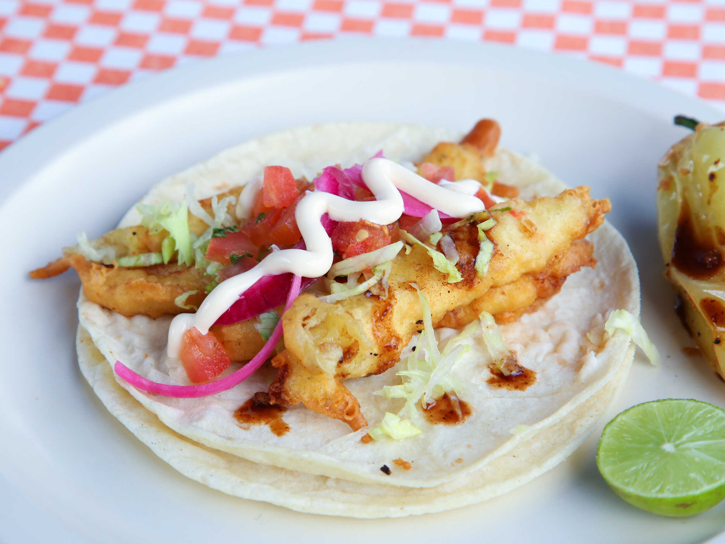 Combo-Gol 100 (3 Tacos de Camaron)