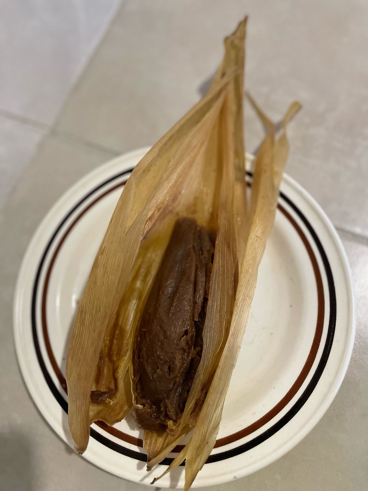 Tamal de Chocolate con Manjar