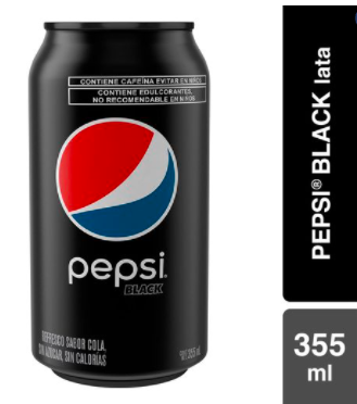 Pepsi Black sin Azúcar
