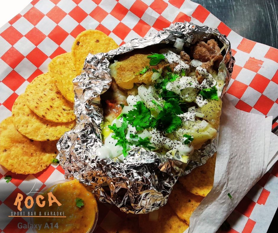 Papá Rellena de Asada