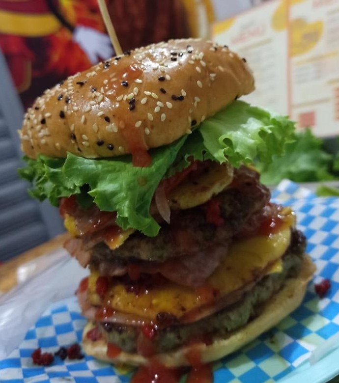 Hamburguesa Hulk