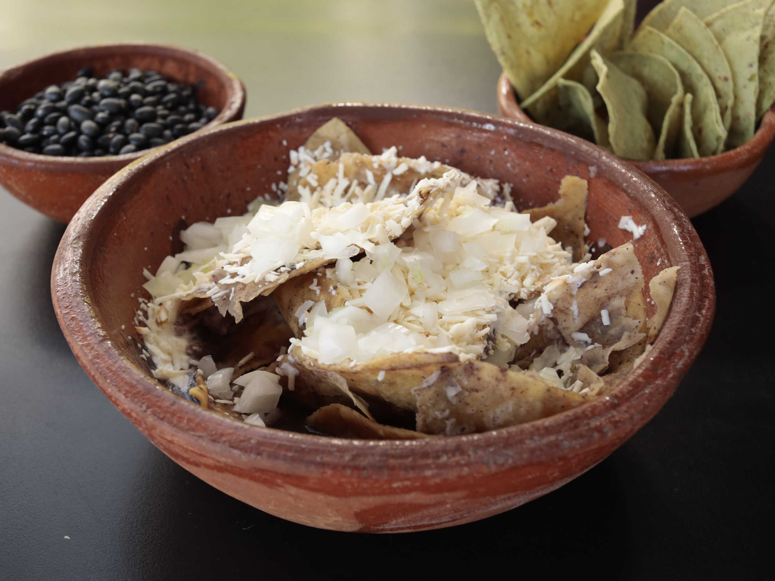 Chilaquiles de Frijol