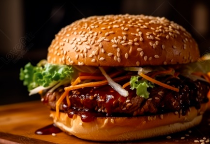 Hamburguesa BBQ