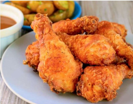 Paquete Con dos Muslos de Pollo Frito