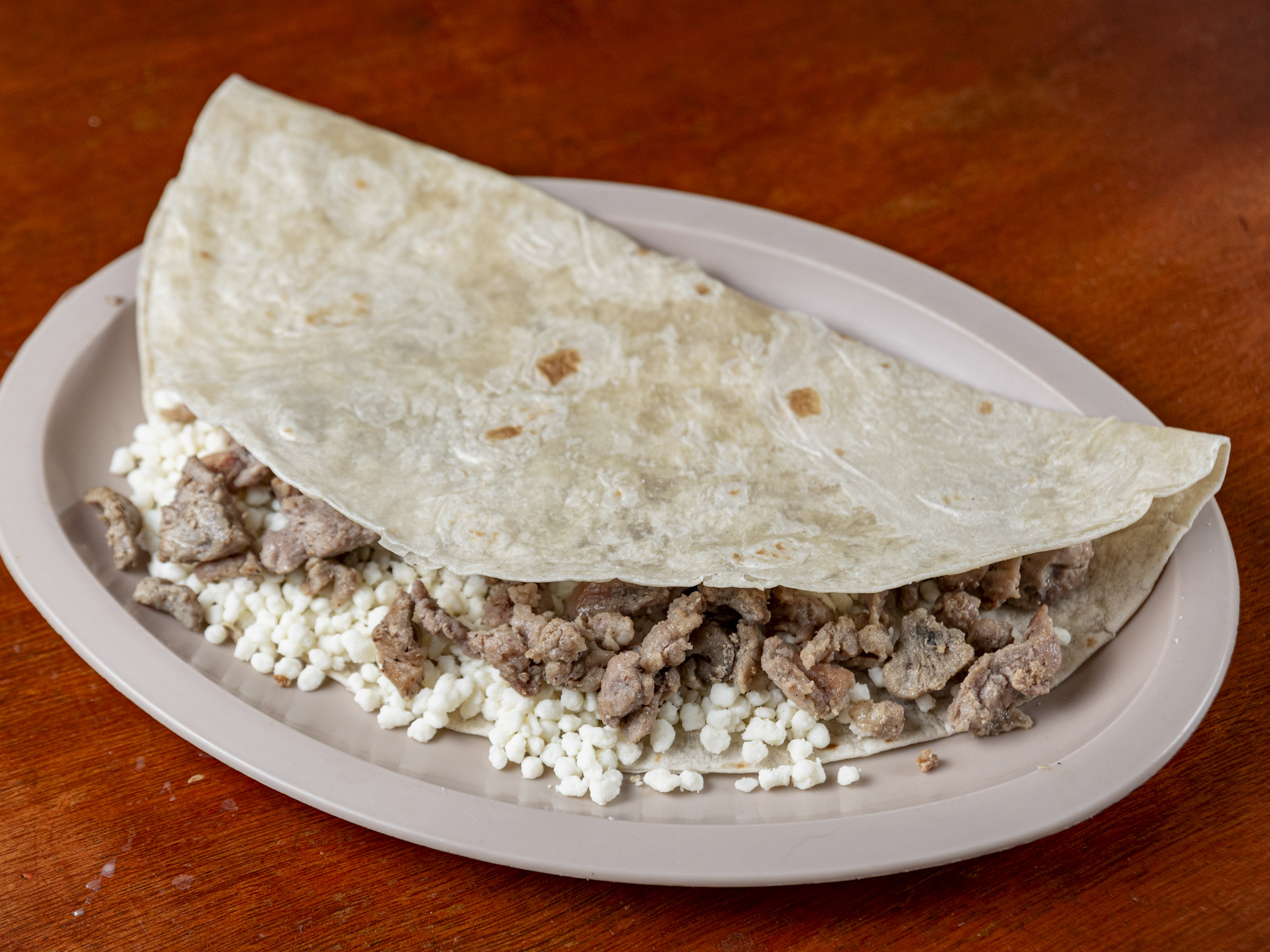 Quesadilla Gde con Bisteck