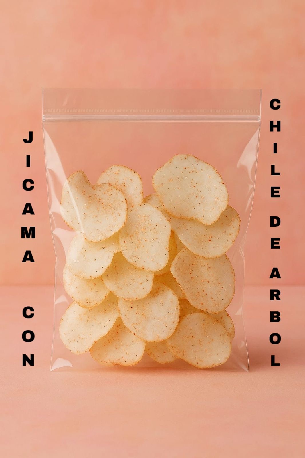 Jicama Deshidratada con Chile de Arbol