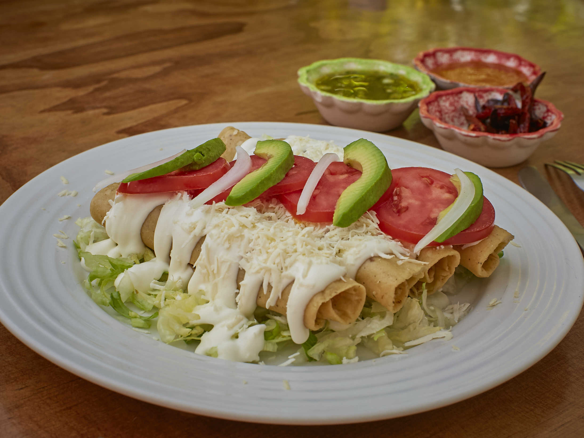Flautas (4 Piezas)