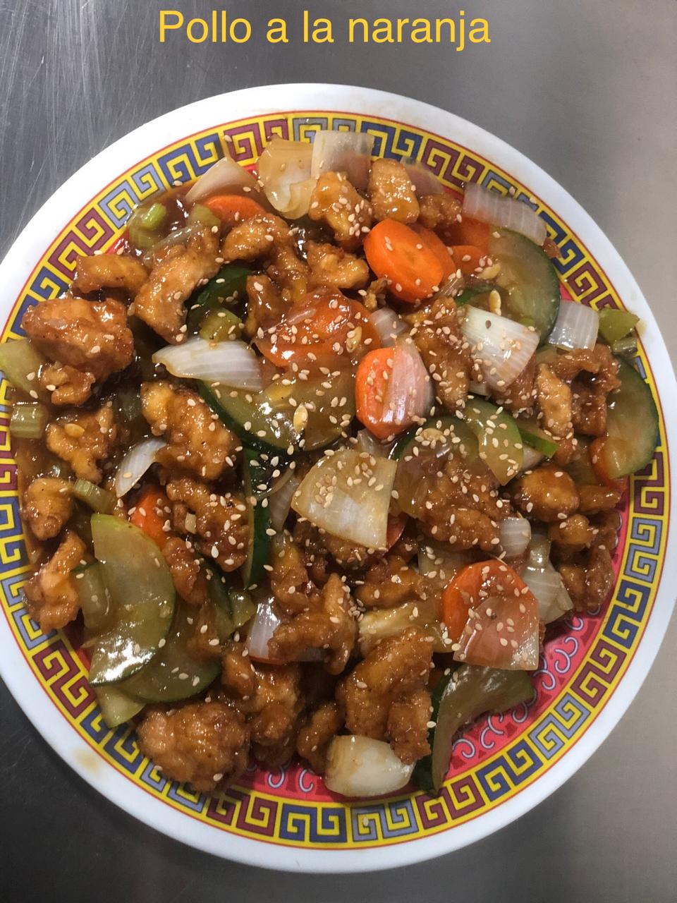 Pollo a la Naranja