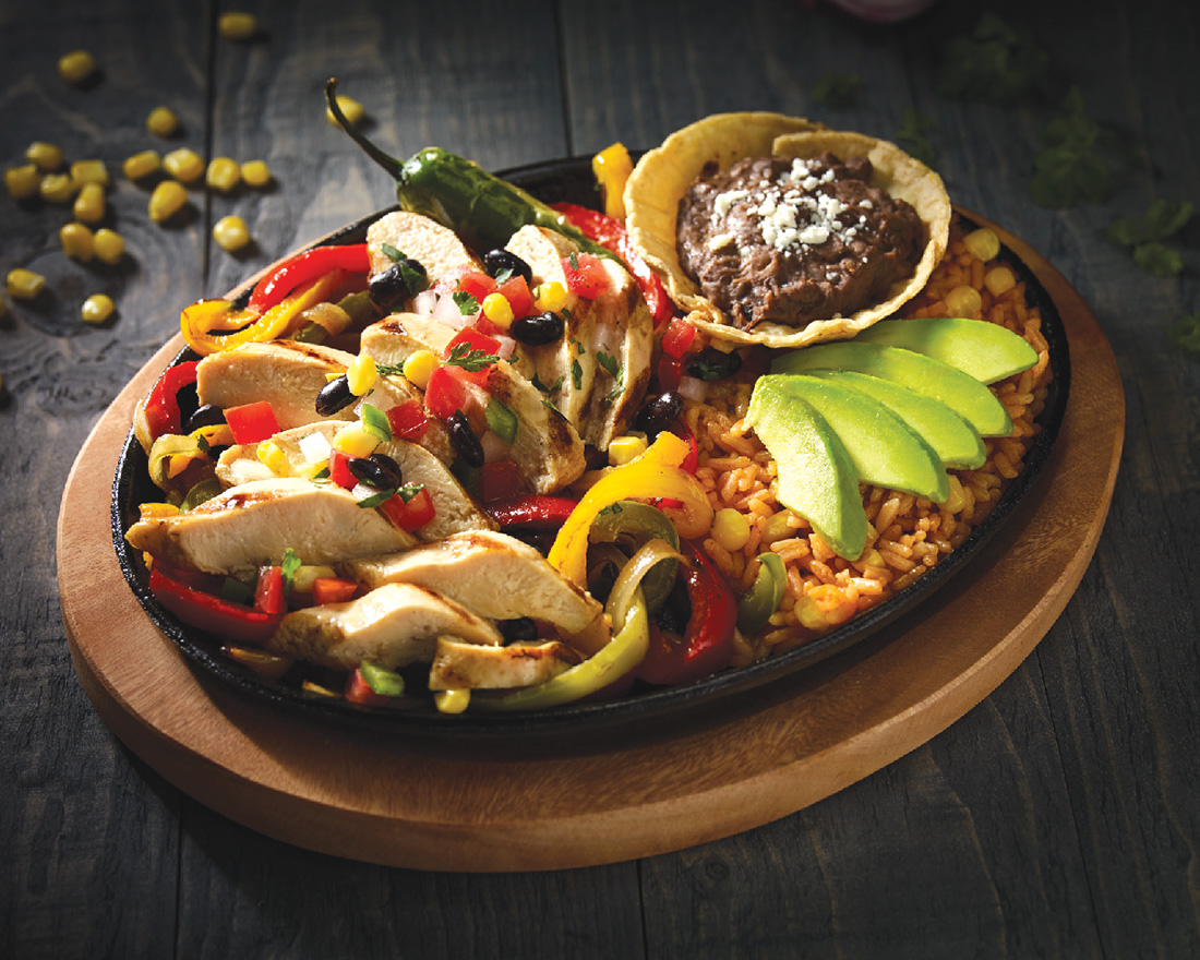 Fajitas de Pollo