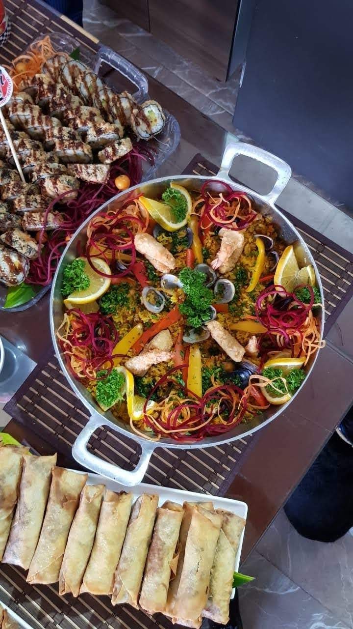 Arroz de Mar y Tierra para 4