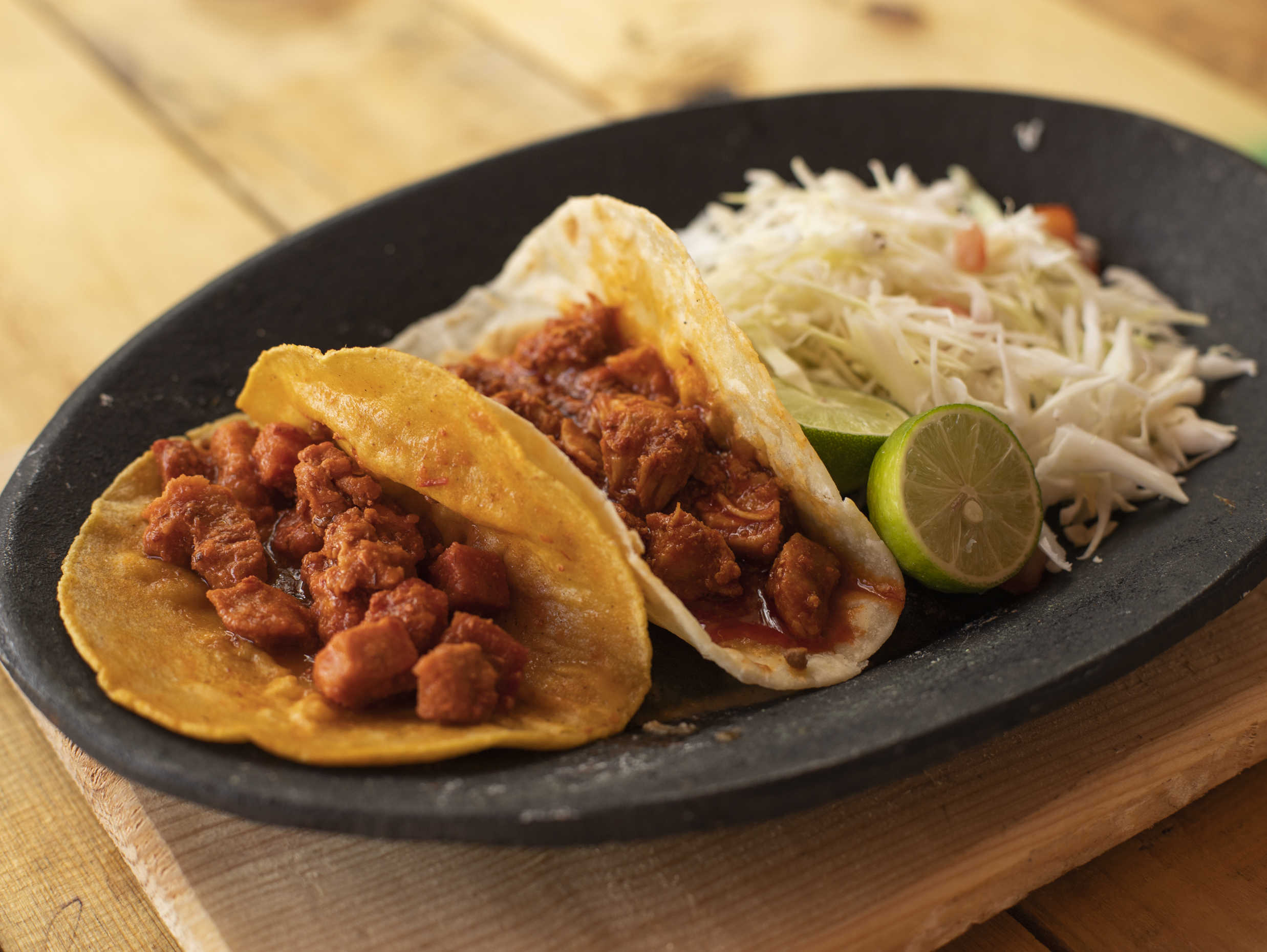 Taco de asado de puerco