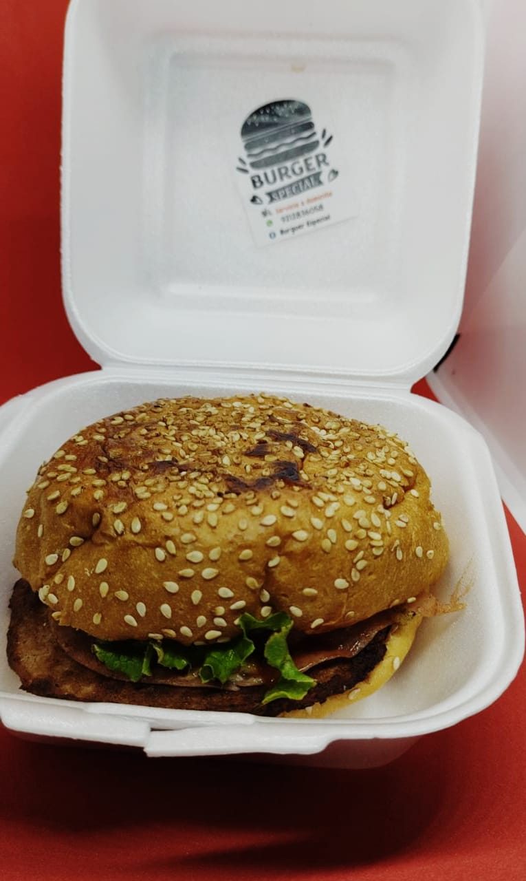 Hamburguesa de Pastor + Refresco 355 Ml