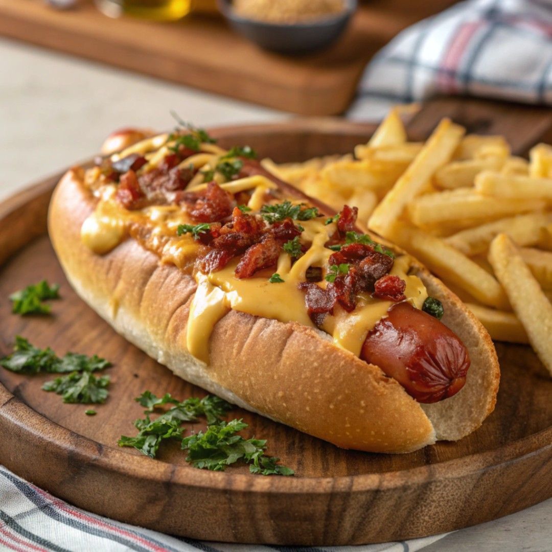 Hot Dog con Papas