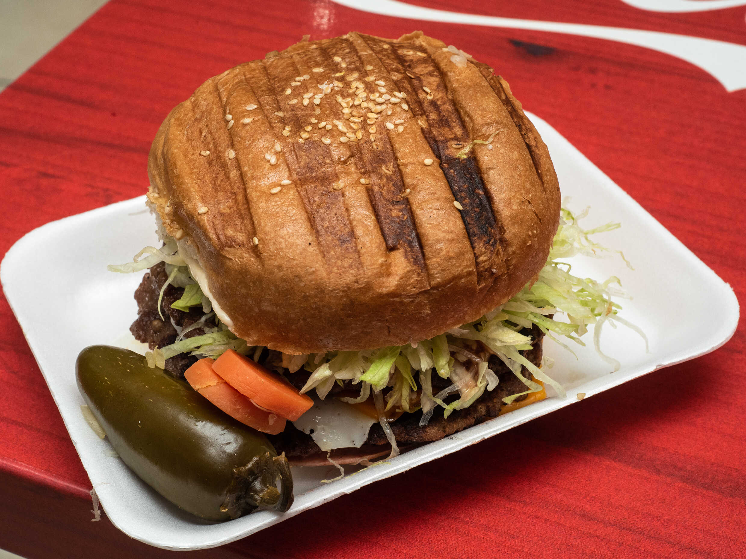 Hamburguesa Sencilla.