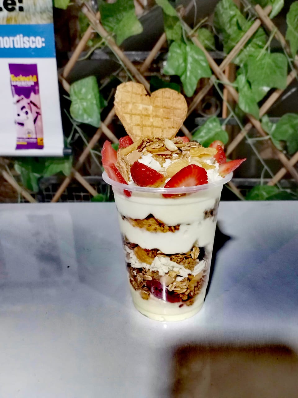 Fresas con Yogur Griego