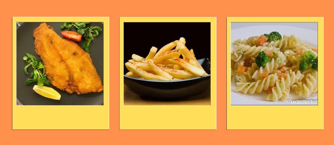 Milaneza de Pollo +(120g) Papas +  2 Tacos dorados