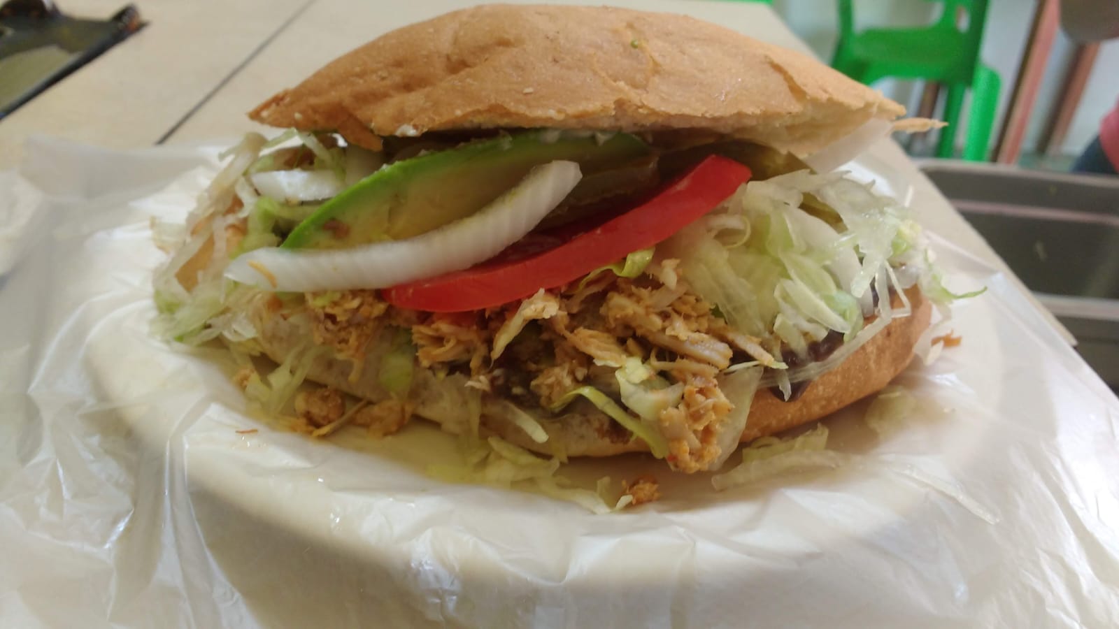 Combo - Torta de Pollo Pibil + Pepsi
