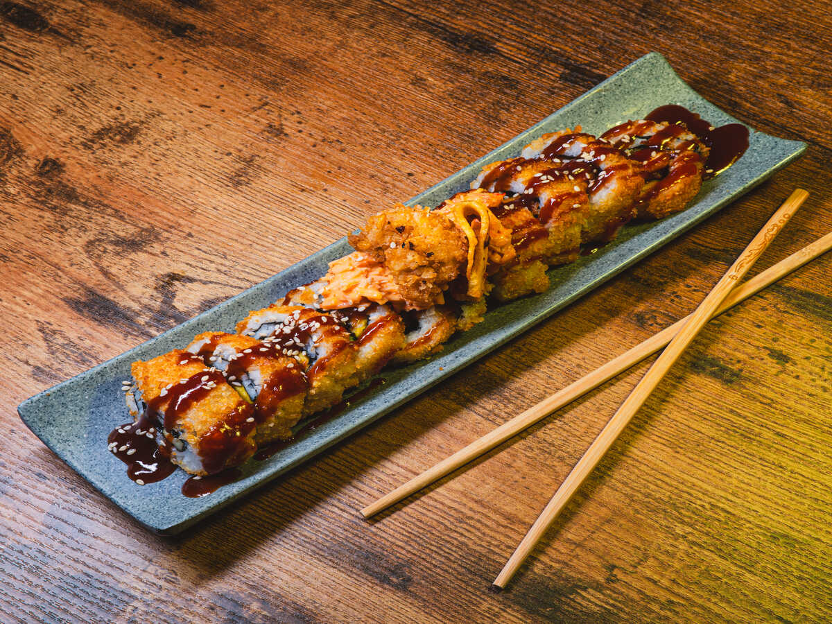 Chicken BBQ Crunchy Roll