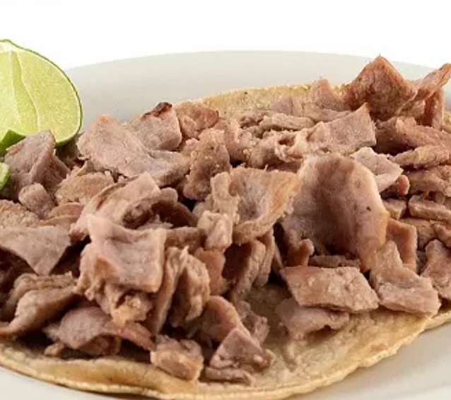 3/4 de bistec de puerco con queso