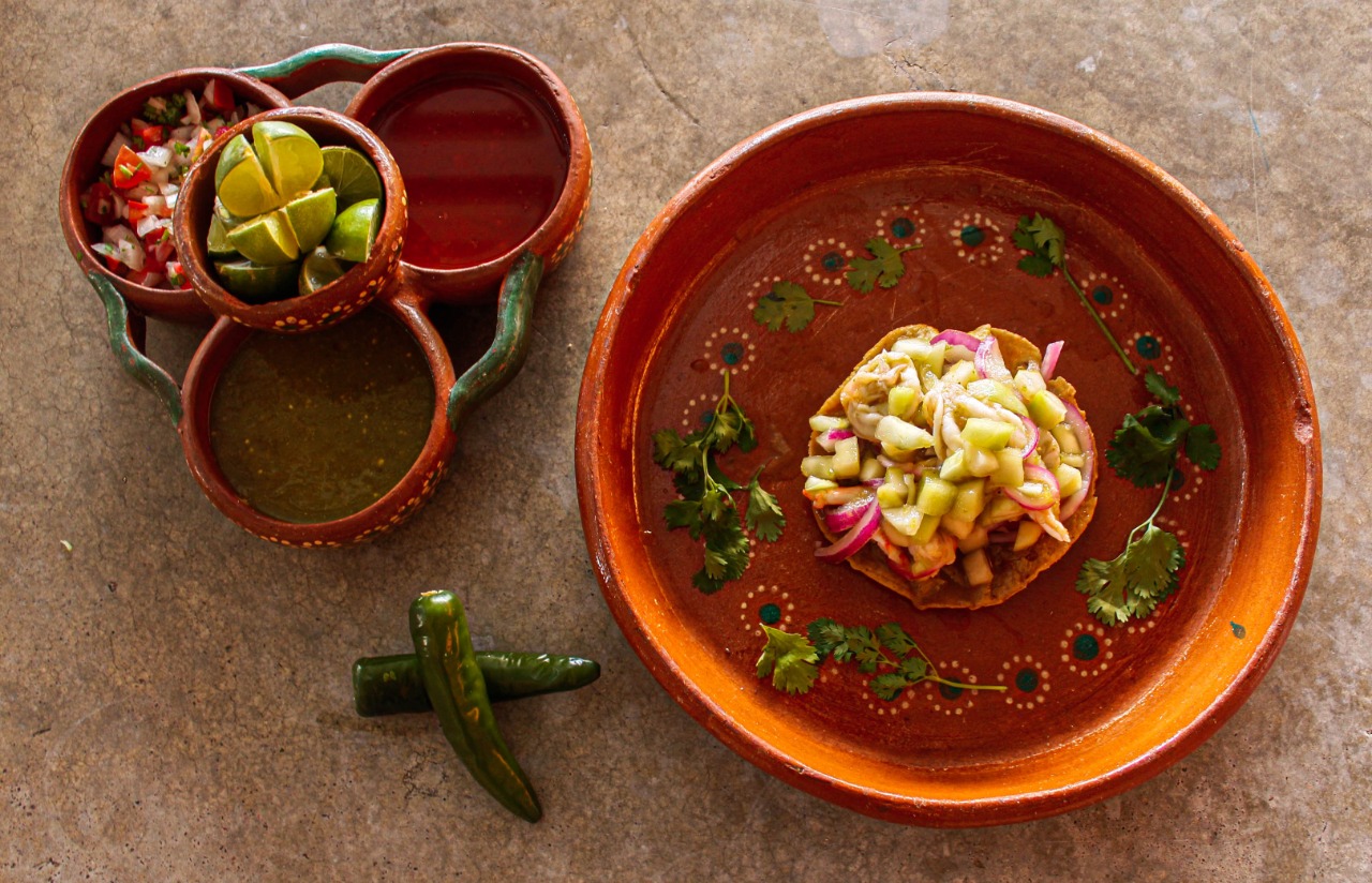 Tostada de Aguachile