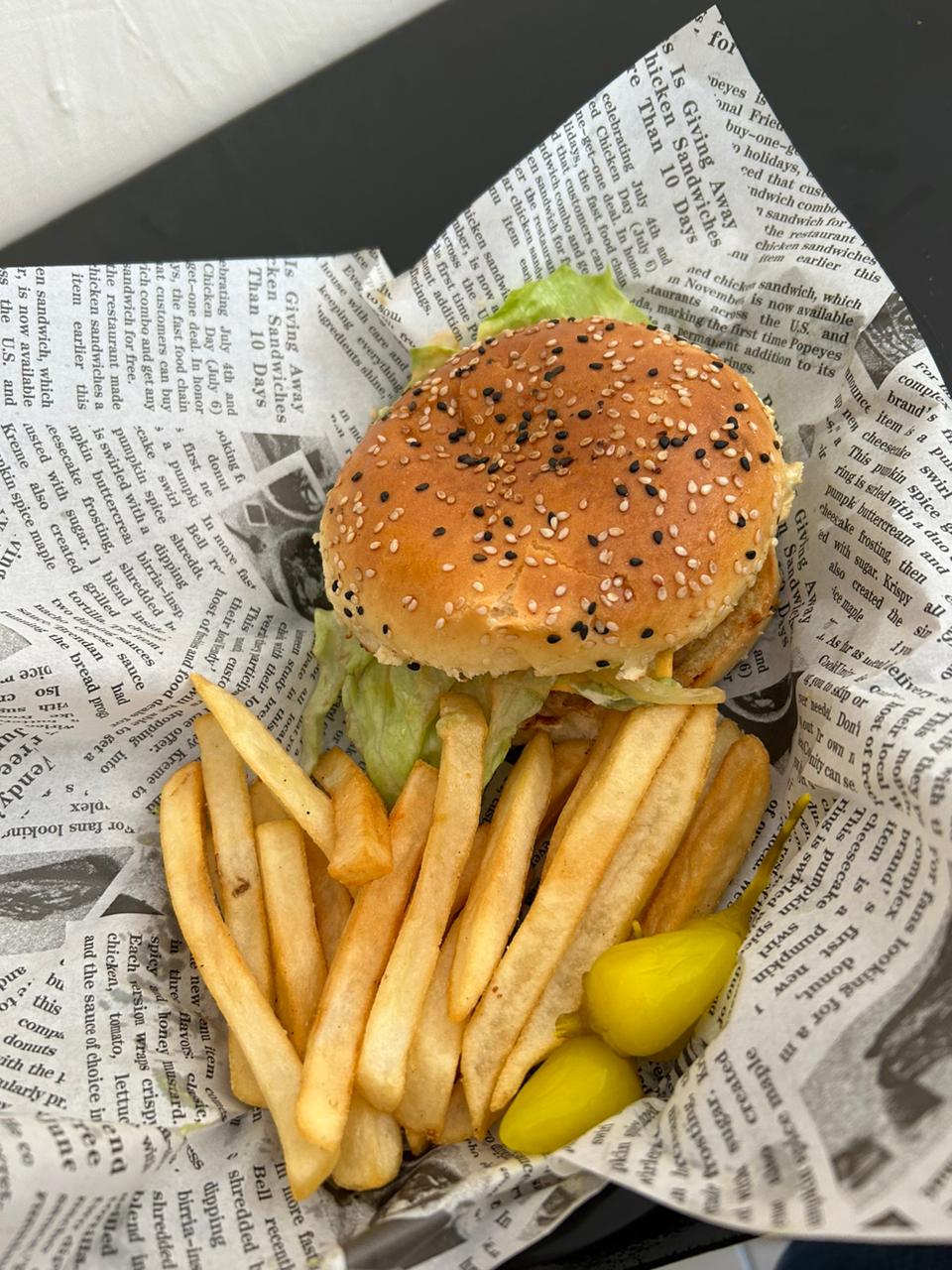 Hamburguesa Especial  de Res