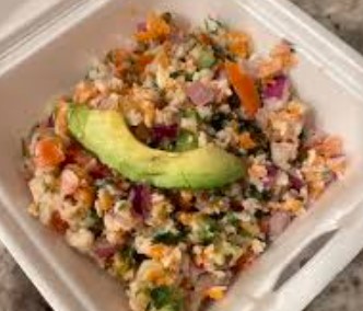 Tostada Ceviche de Sierra 1/2 Litro