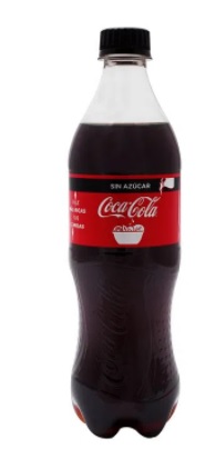 Refrescos Coca Cola Sin Azúcar