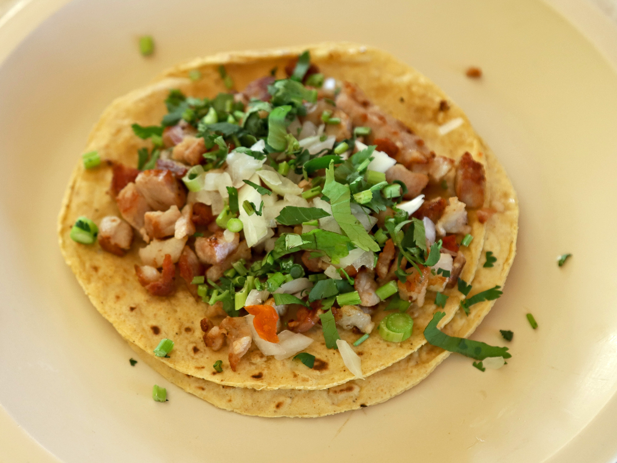 Taco de Bistec de Cerdo
