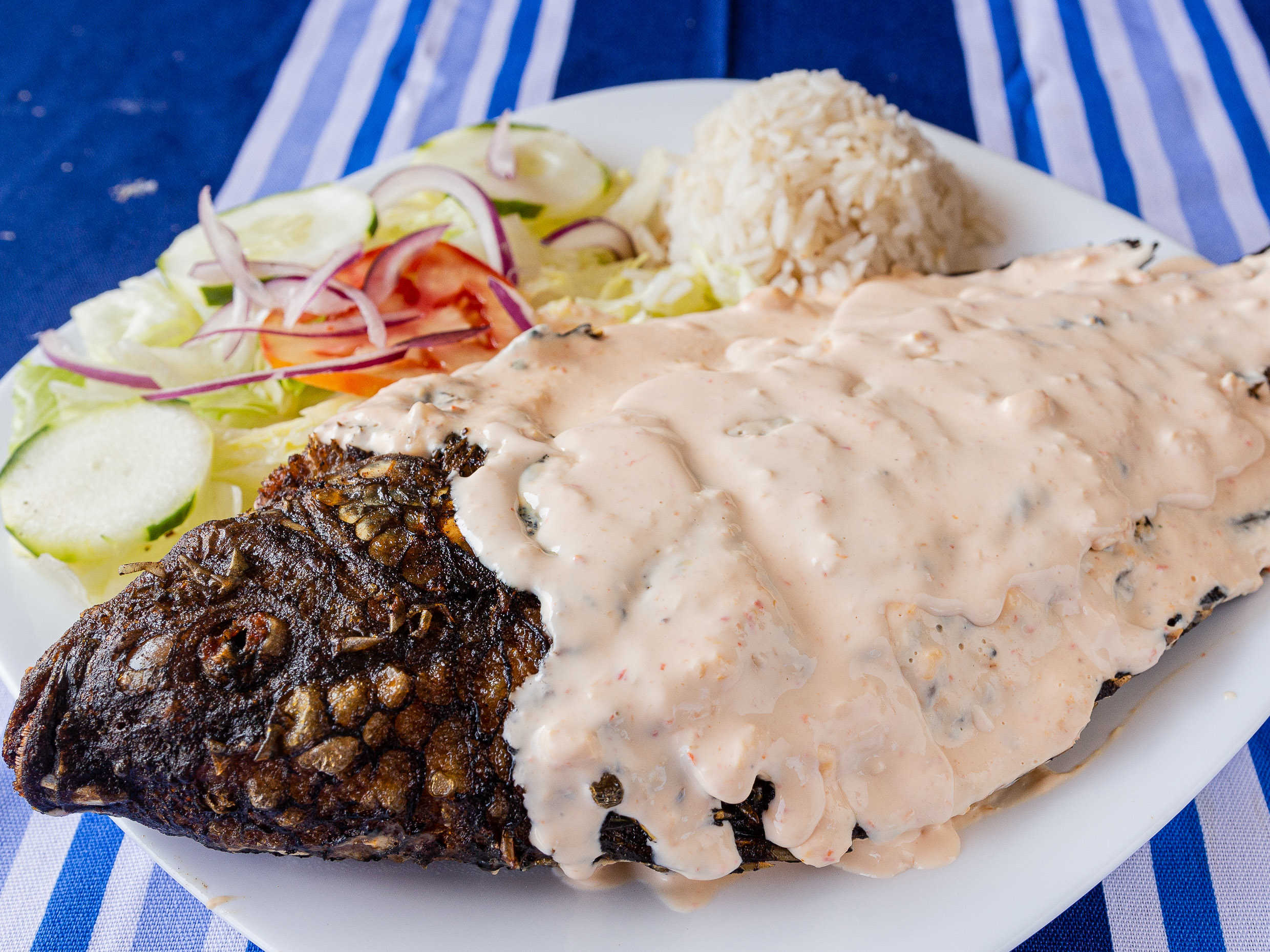 Mojarra Frita Grande