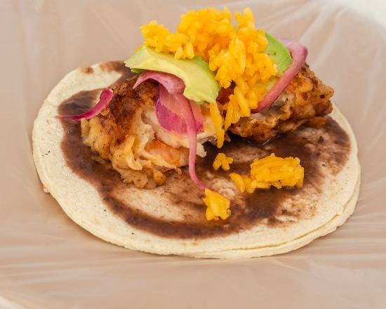 Taco de Camarones Capeados