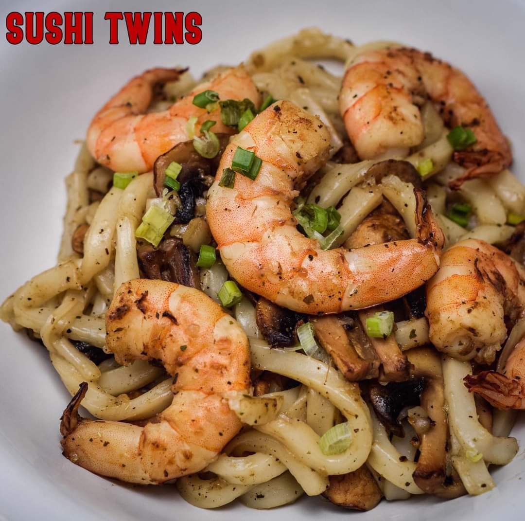 Pasta de Camarón y Udon