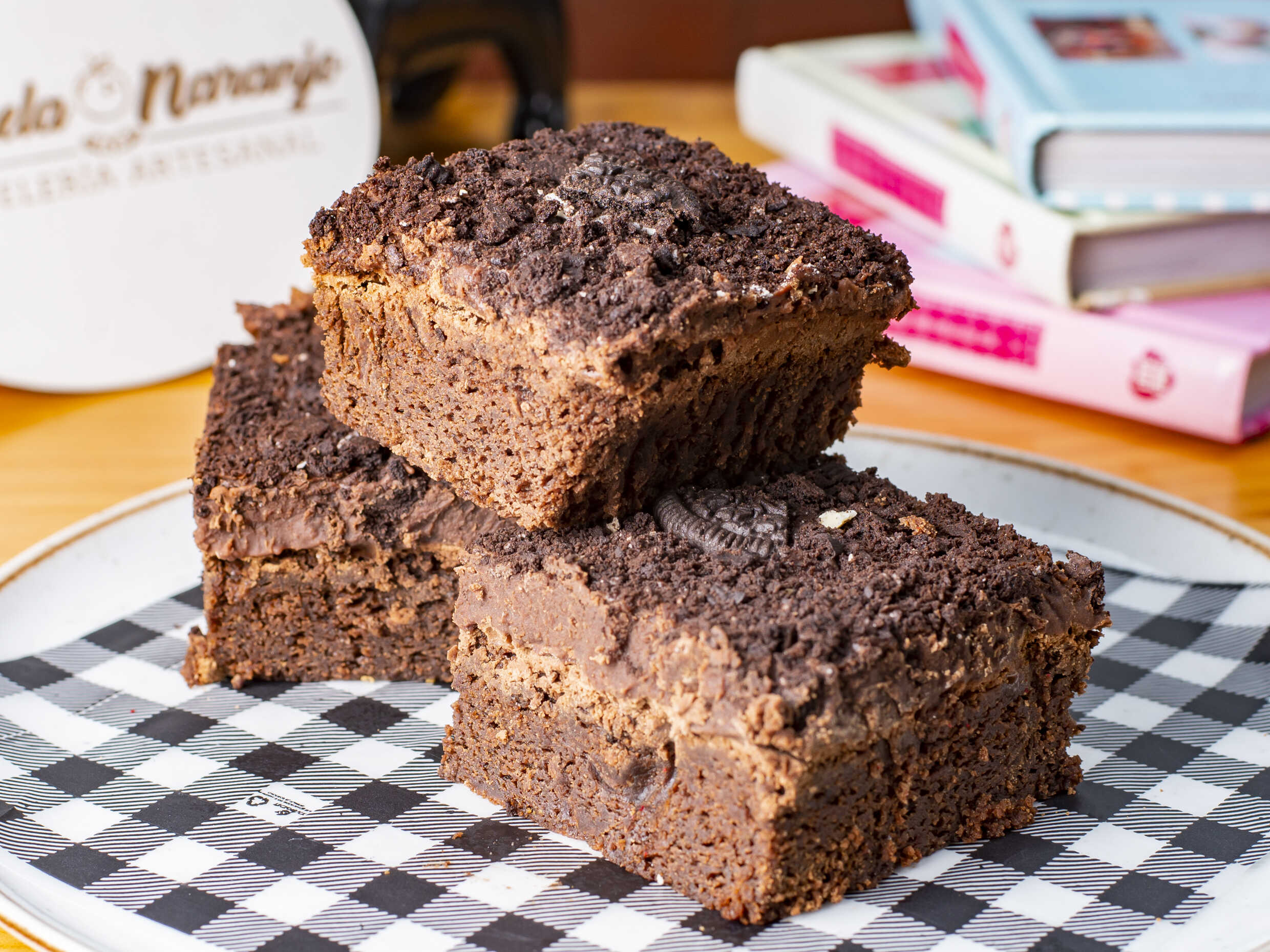 Brownie Nutella y Oreo