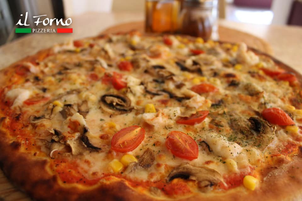 Pizza de Camarones