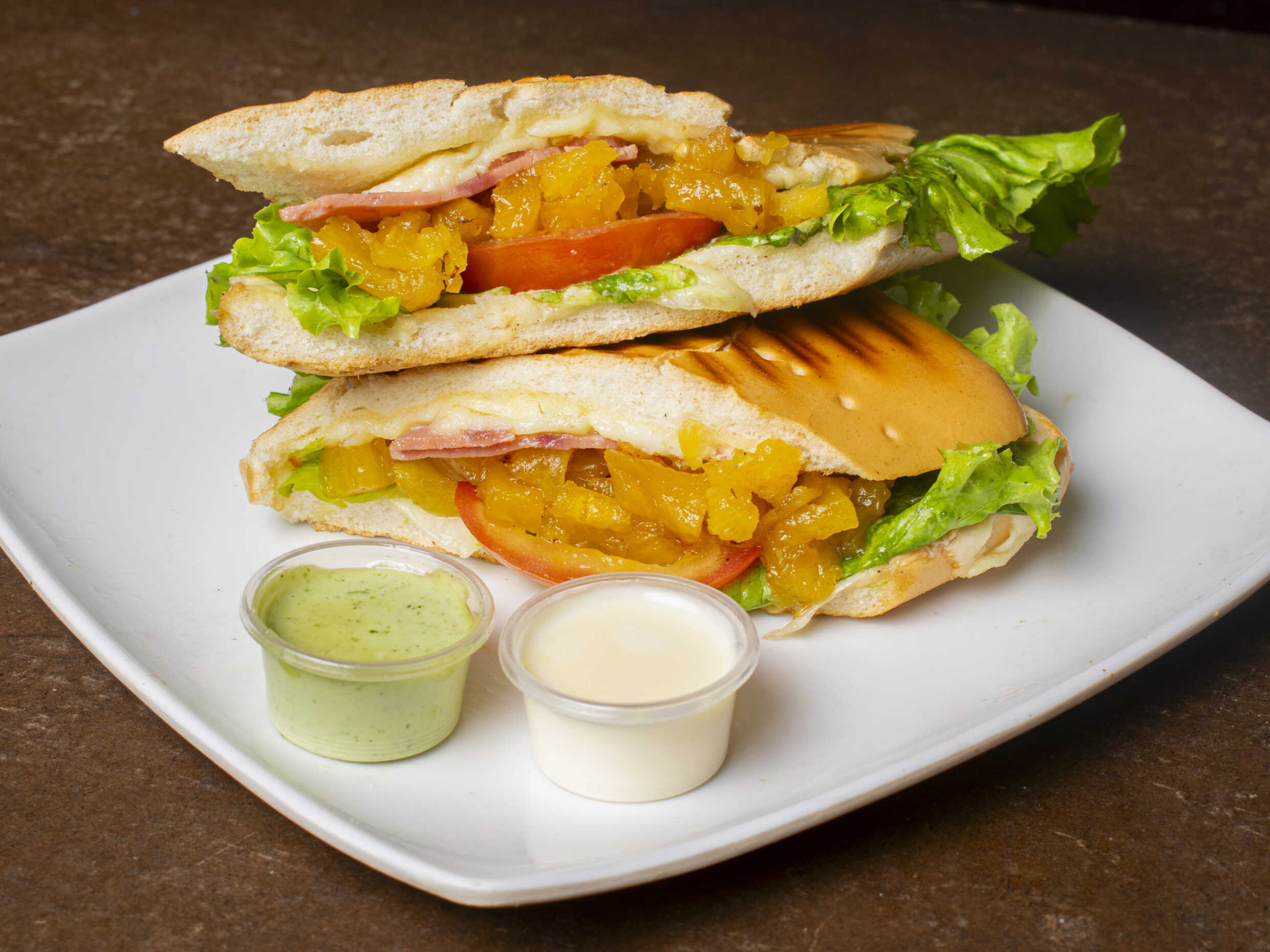 Sándwich Hawaiano