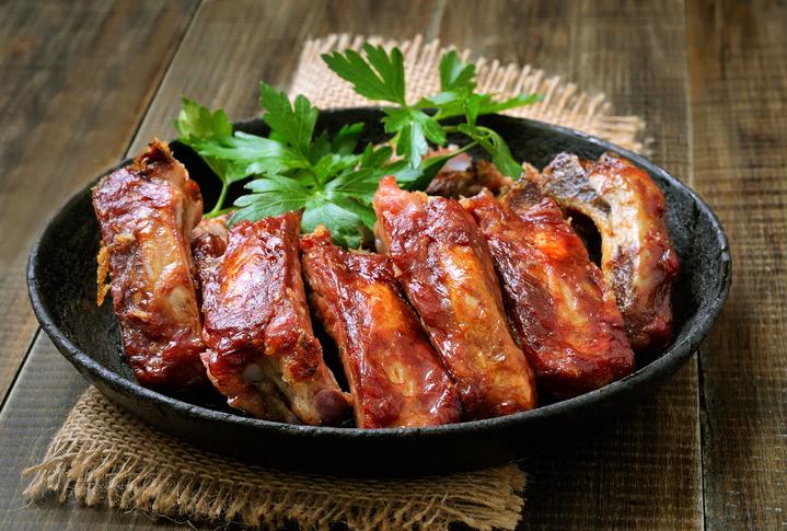 Lomo de cerdo a la plancha o BBQ