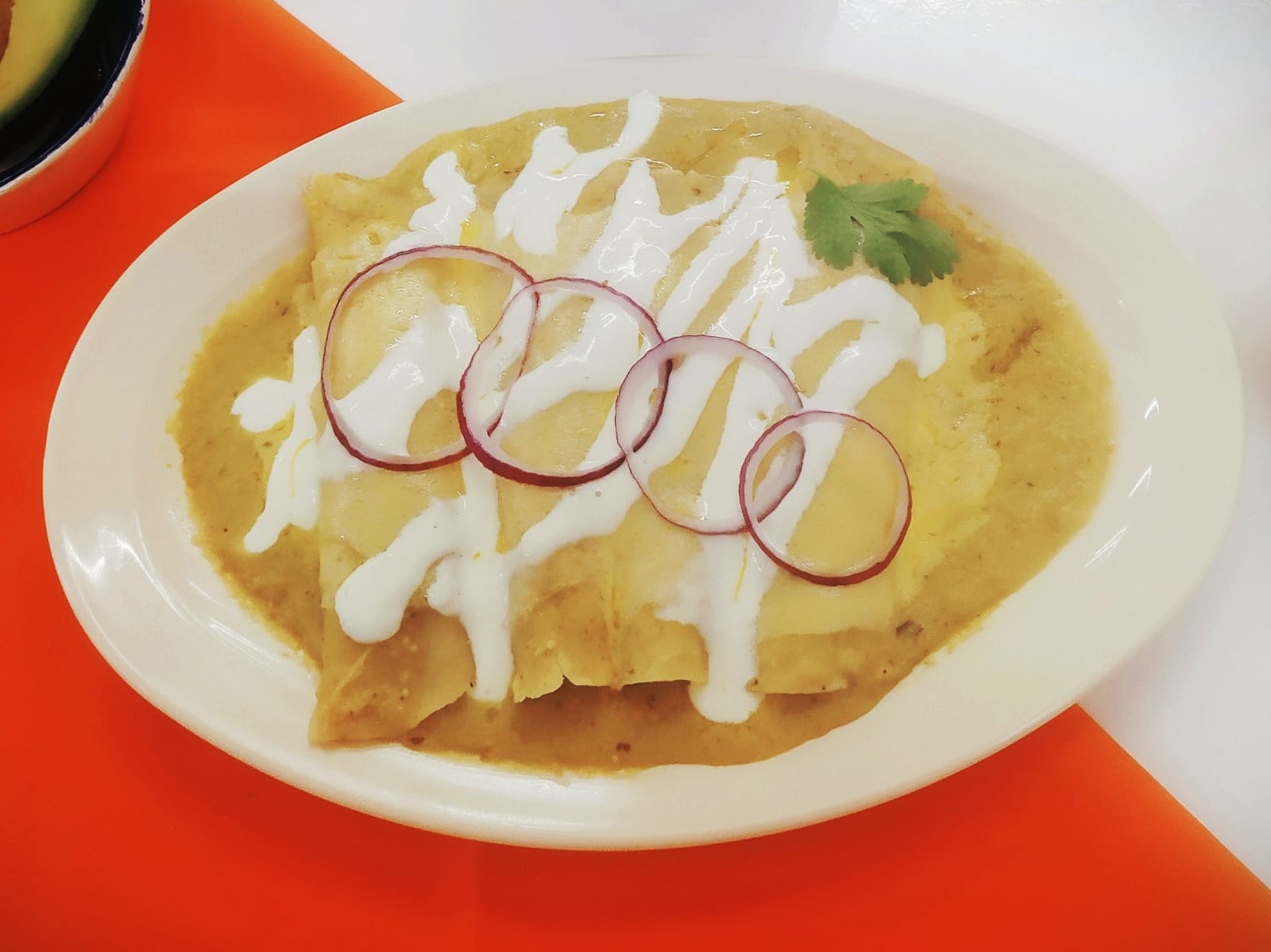 Enchiladas Verdes
