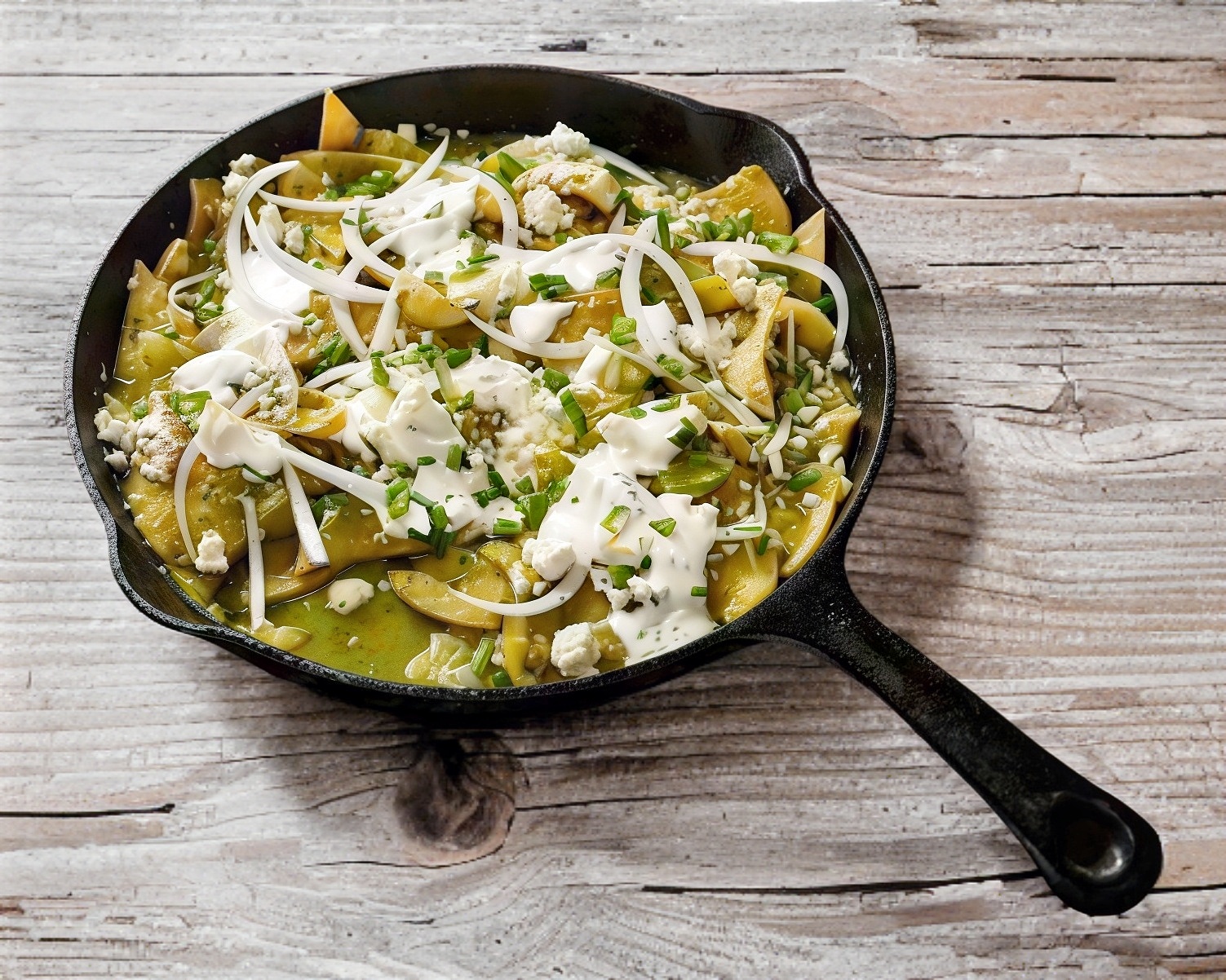 Chilaquiles con Pastor