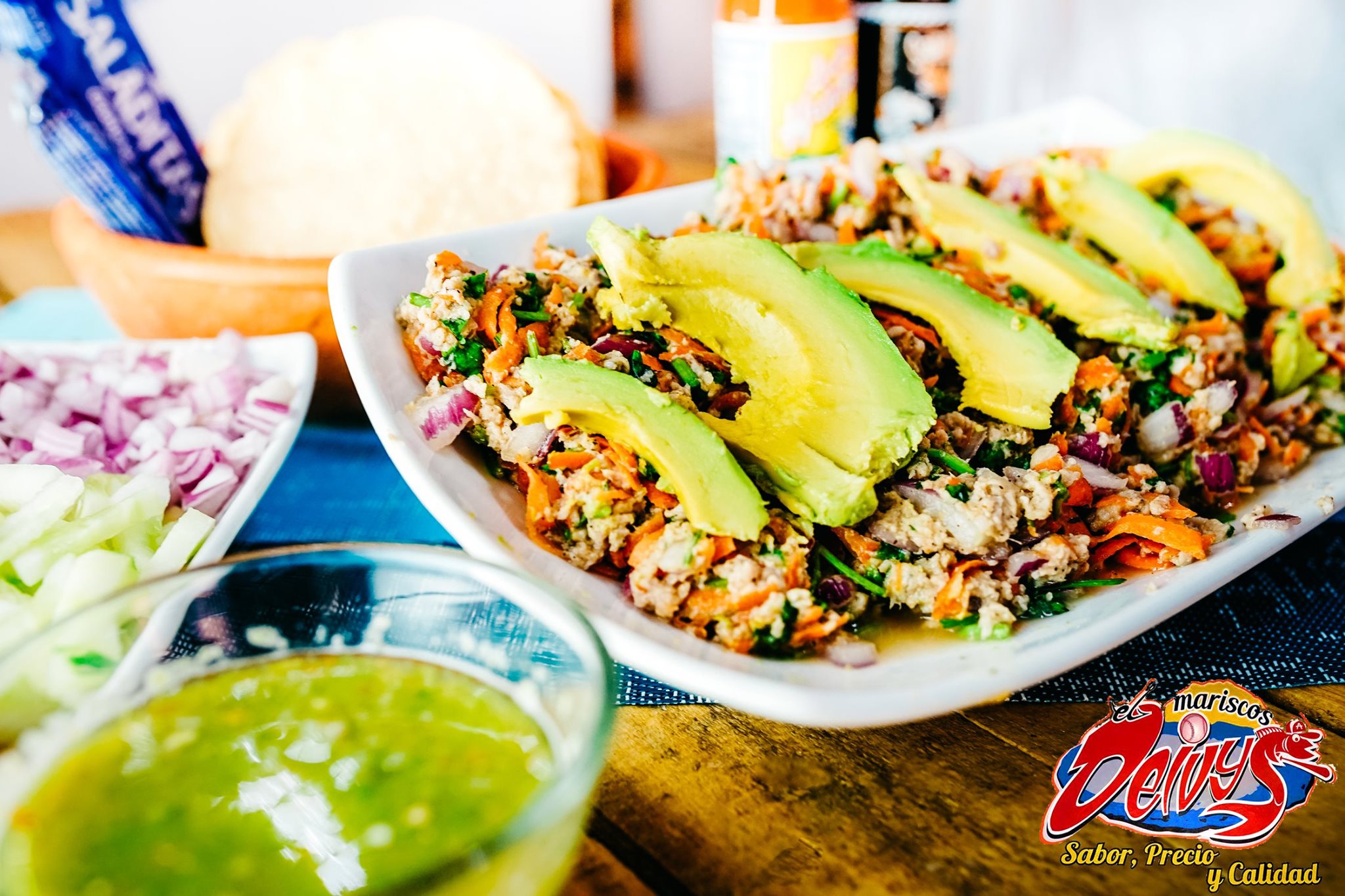 1/2 de Ceviche de Pescado Molido