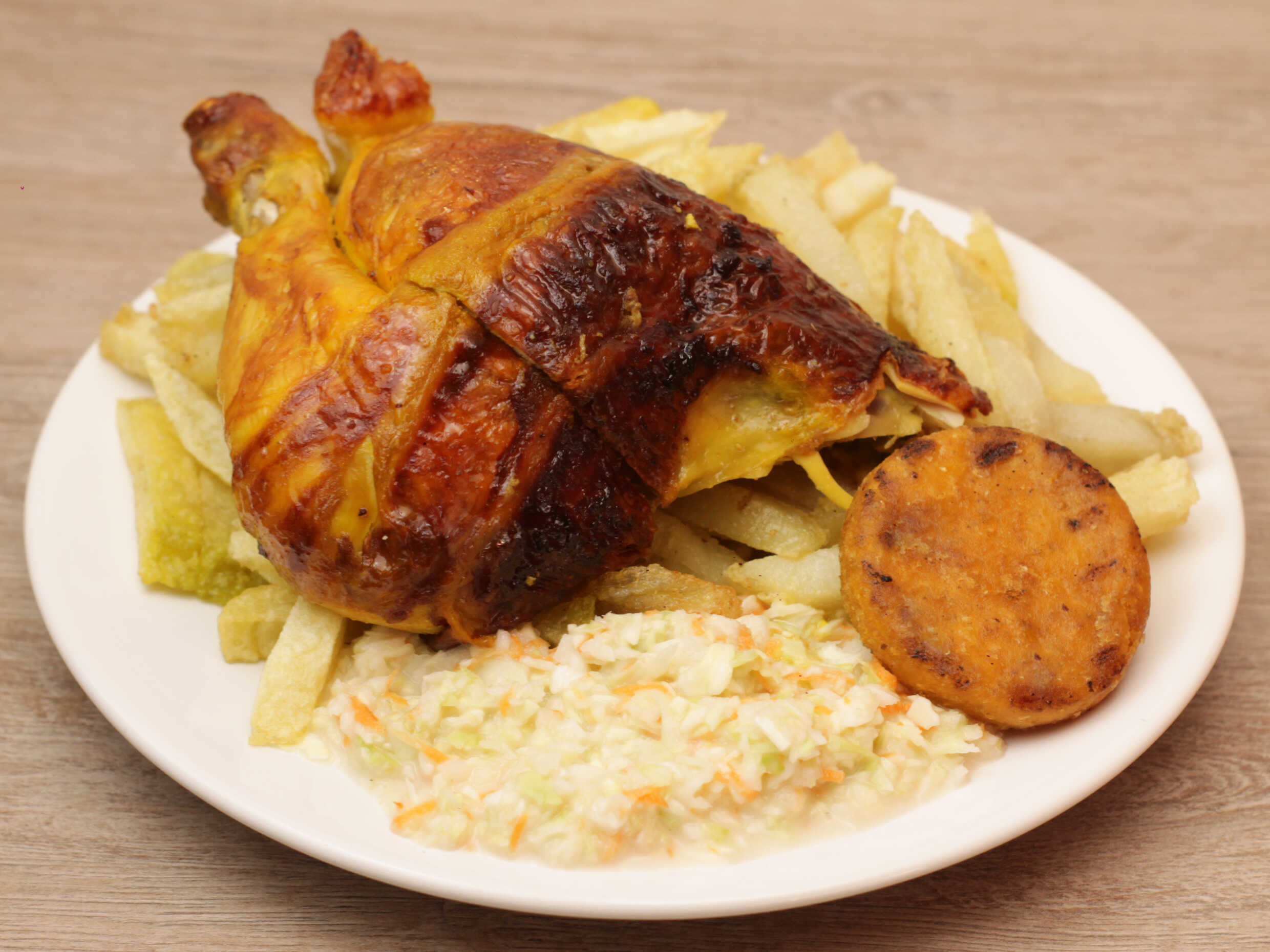 Combo Cuarto de Pollo Asado o Apanado