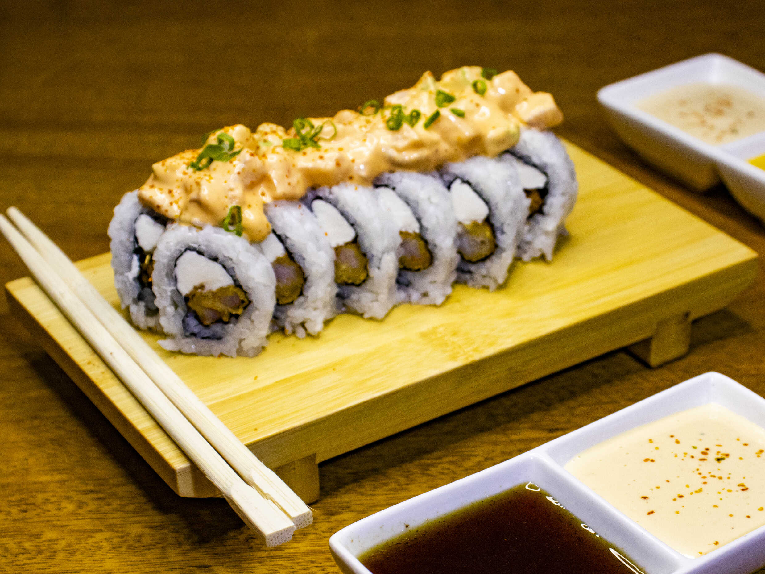 Maki salmon tarta roll