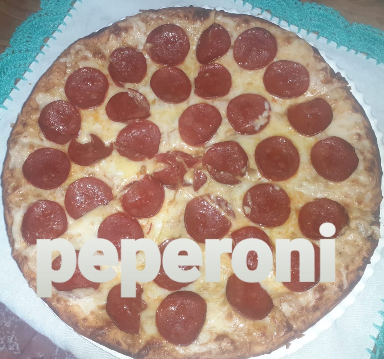 Pizza Pepperoni + Baguettes